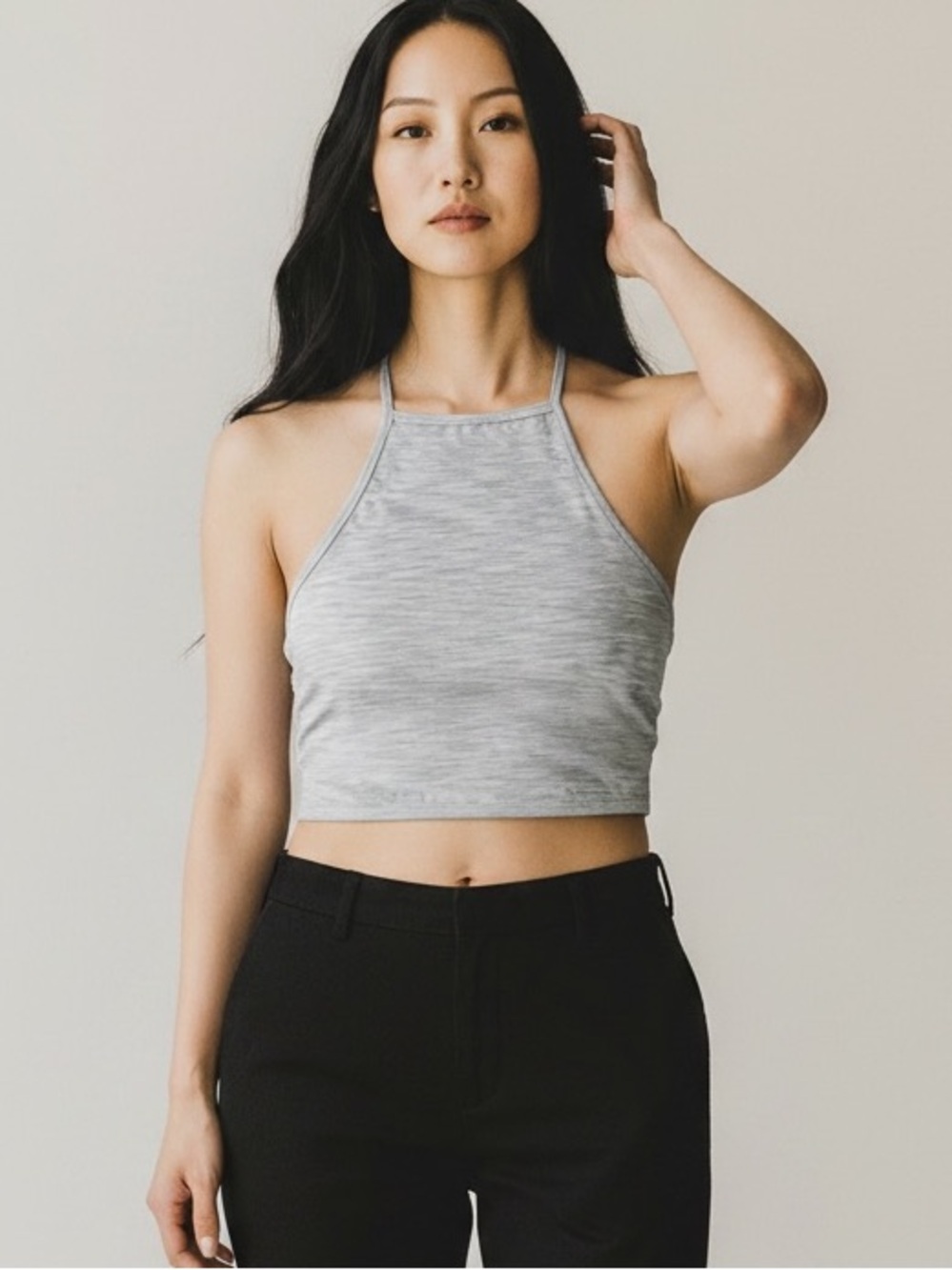 Cute lace up back tank NWT